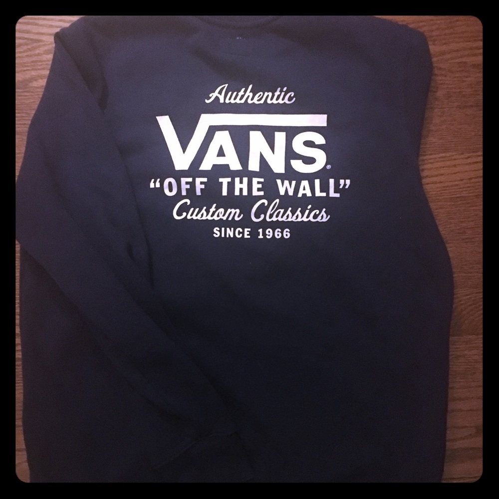 Vans “off the wall” sweatshirt
